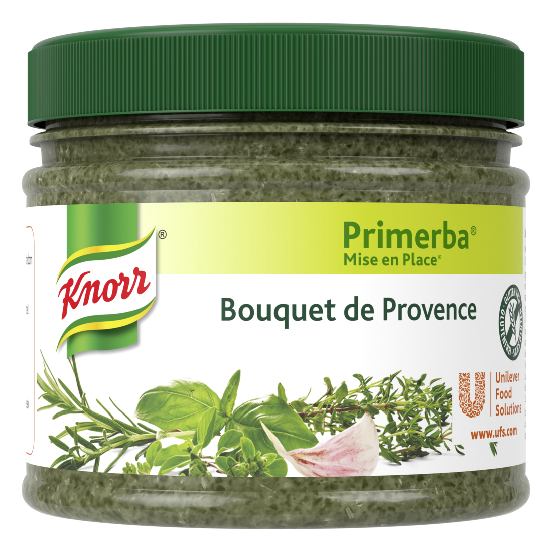 Knorr Primerba Ierburi de Provence - Cu o compozitie de inalta calitate a ierburilor aromatice, este ideal pentru o gama larga de preparate.